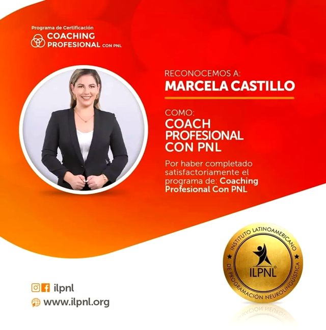 Certificado de Coach Profesional con PNL